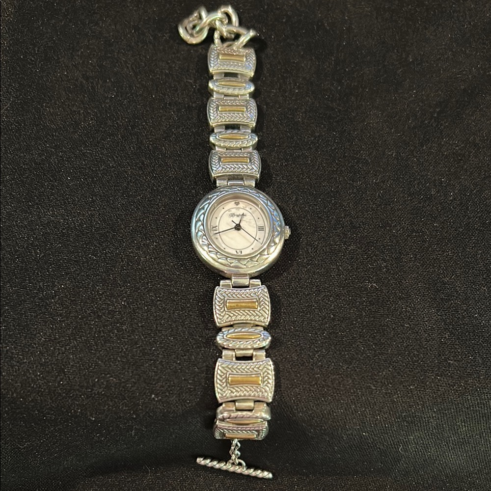 Brighton Bentley Silver and Gold Bracelet